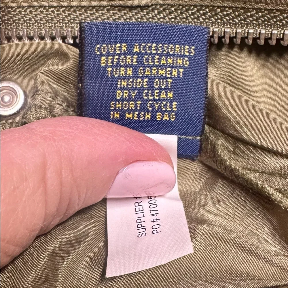 Polo Ralph Lauren Women’s Minimalist Utility Jumpsuit Moss Green Size 4 - Picture 16 of 16